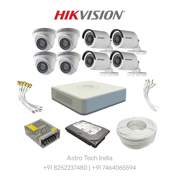 8 ch Hikvision Set